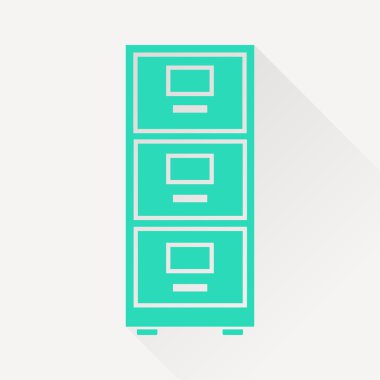 Uzun tirsi balığı ile vektör simgesi