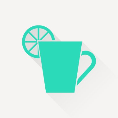 mutfak simgesi limonlu Kupası