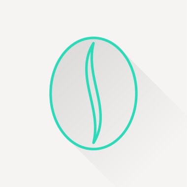 kahve çekirdeği simgesi