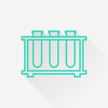 Laboratuvar tüpleri simgesi