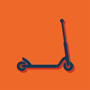 Çocuk scooter simgesi