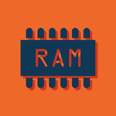 bellek çipi simgesi