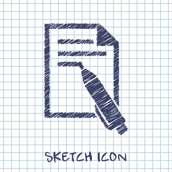 Icône Web du stylo — Image vectorielle
