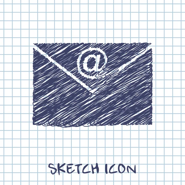 Pictogram voor mail — Stockvector