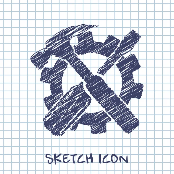 Crossed screwdriver and hammer tools Stock Vector Image by ©Icon_Craft