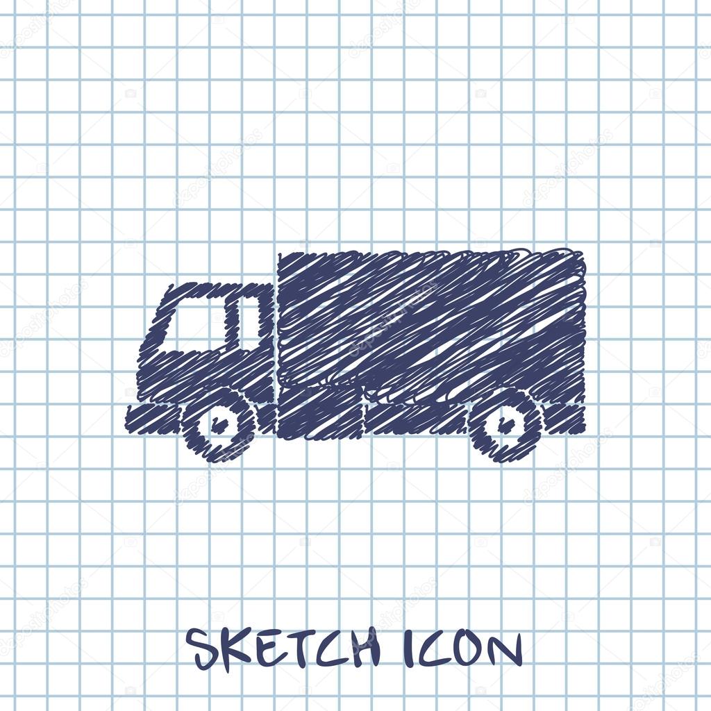 Delivery truck icon