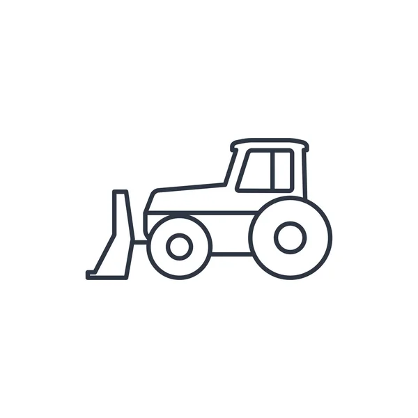 buldozer anahat simgesini