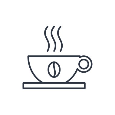 Kahve fincanının simgesi