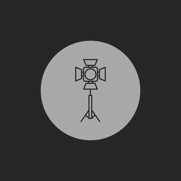 Spotlight vector icono — Archivo Imágenes Vectoriales