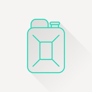 yakıt teneke kutu simgesi