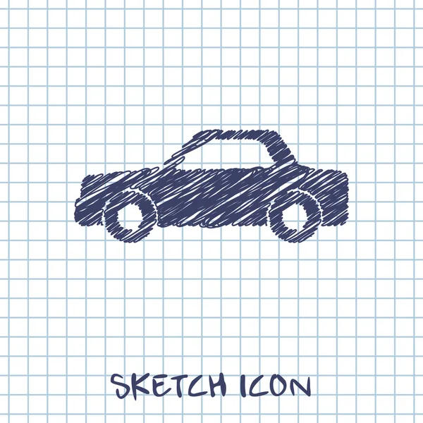 Icône de la voiture — Image vectorielle