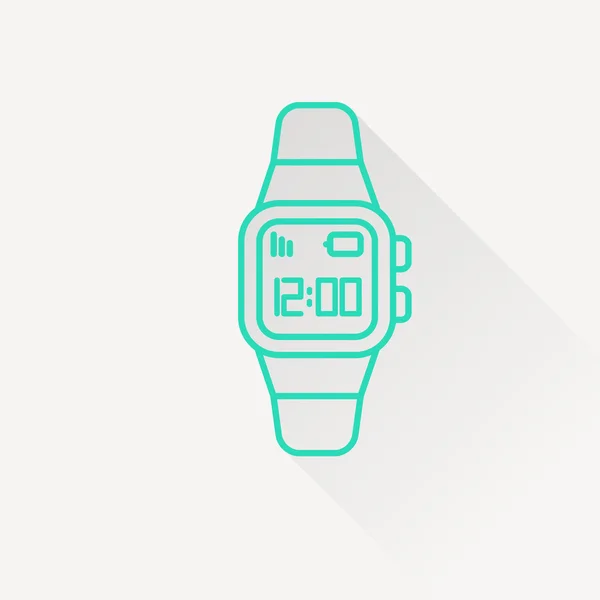 Icono reloj inteligente — Vector de stock