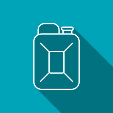 yakıt teneke kutu simgesi