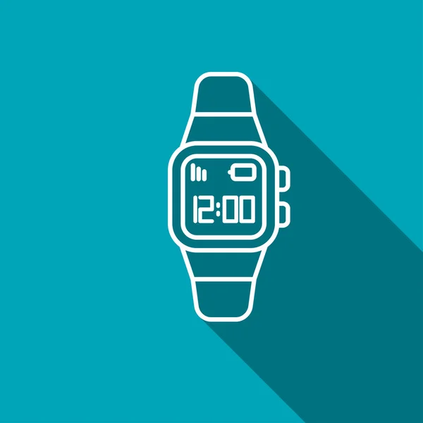 Icono reloj inteligente — Vector de stock