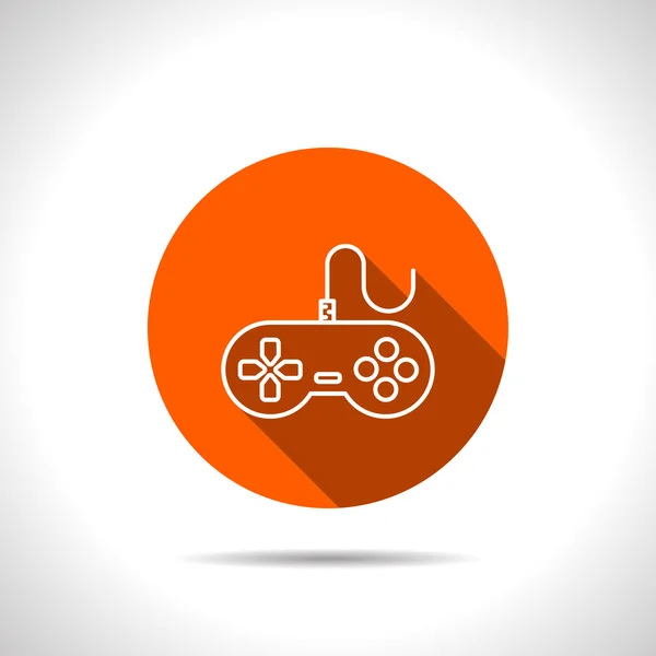 Gamepad vektor ikonra — Stock Vector