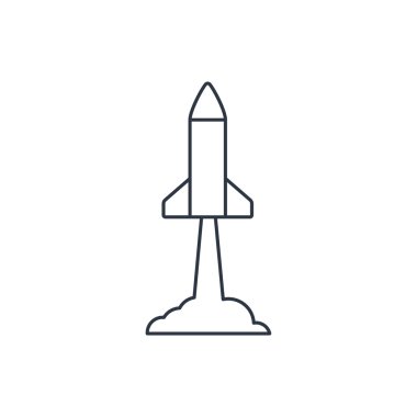 basit anahat vektör simgesi