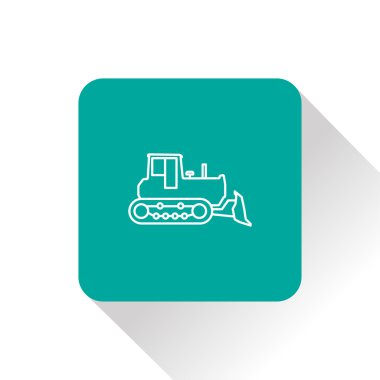 basit anahat vektör simgesi