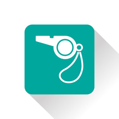 Düdük simgesi. Hakem sembolü