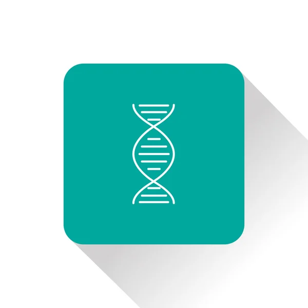 Ícone de molécula de DNA vetorial —  Vetores de Stock