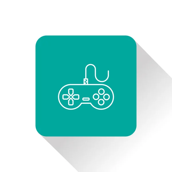 Gamepad szerkezeti vektor ikon — Stock Vector