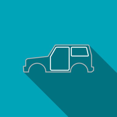 araba vücut simgesi