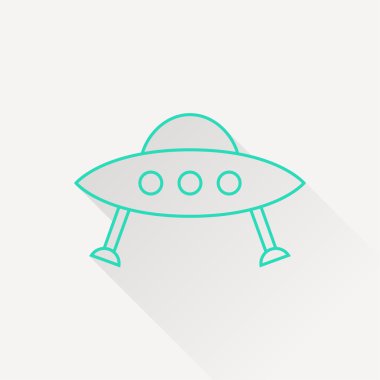 UFO uçan daire simgesi