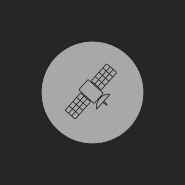 uydu basit vektör simgesi