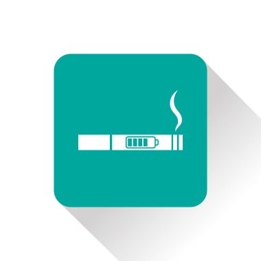 elektronik sigara vektör simgesi