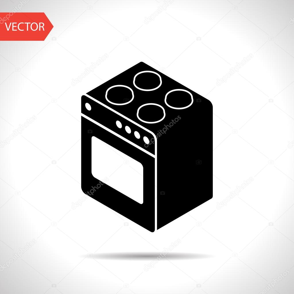 cooking oven isometric 3d icon
