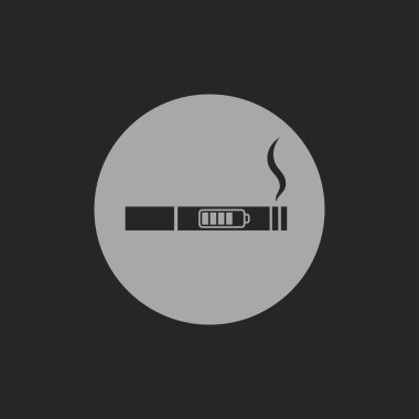 elektronik sigara vektör simgesi