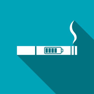 elektronik sigara vektör simgesi