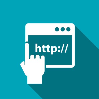 Web tarayıcı uygulama pencere simgesi