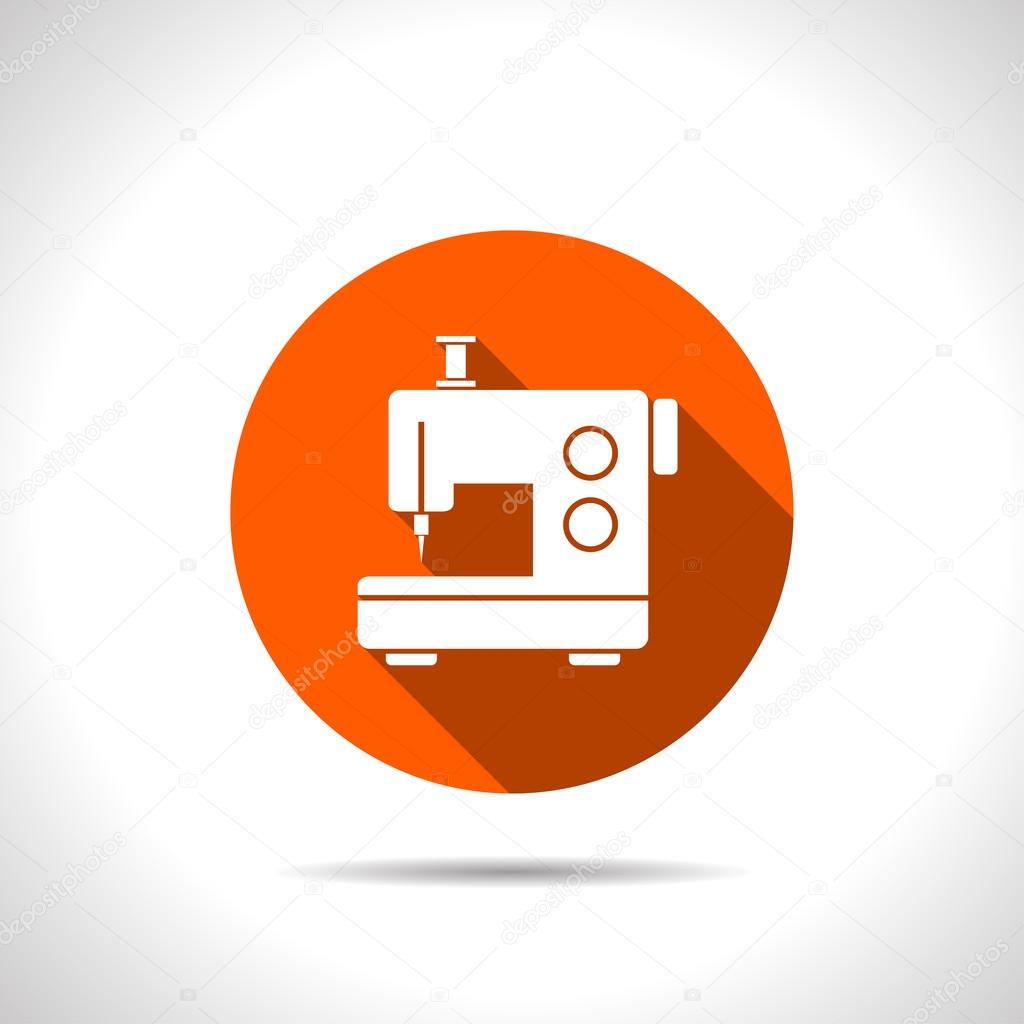 Sewing machine vector icon Stock Vector Image by ©Icon_Craft_Studio