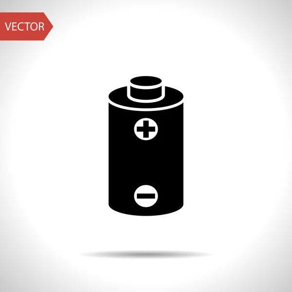 Vector pictogram van de macht van de batterij — Stockvector