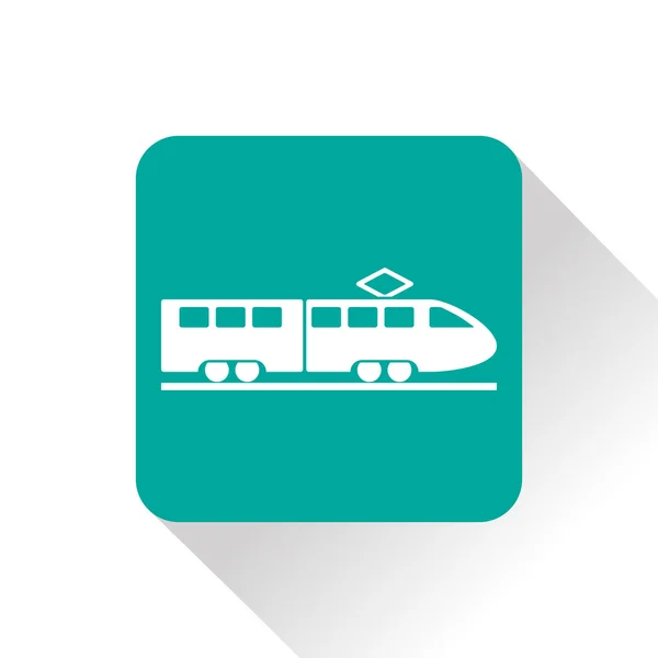 Velocidad tren vector icono — Vector de stock