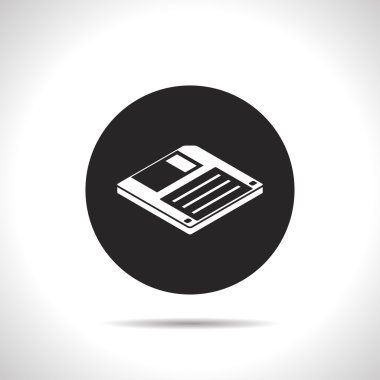 disket izometrik 3d simgesini Kaydet