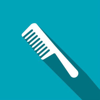 saç tarak vektör simgesi
