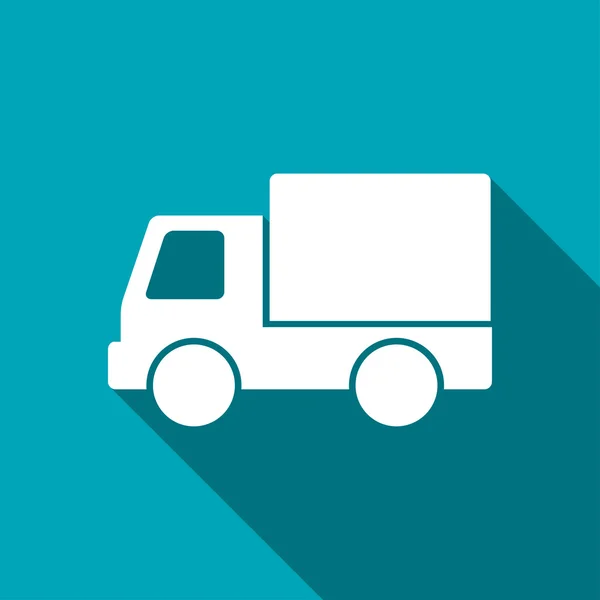 Векторна піктограма доставки вантажівок — стоковий вектор