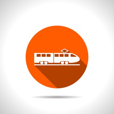 hızlı tren vektör simgesi