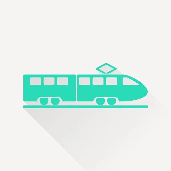 Speedtrain-Vektor-Symbol — Stockvektor