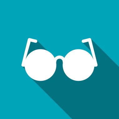 Optik Gözlük vektör simgesi