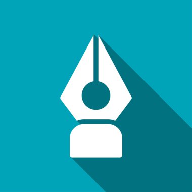 mürekkep kalem vektör simgesi