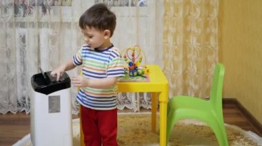 Nemlendirici çocuk odasında işe yarıyor.