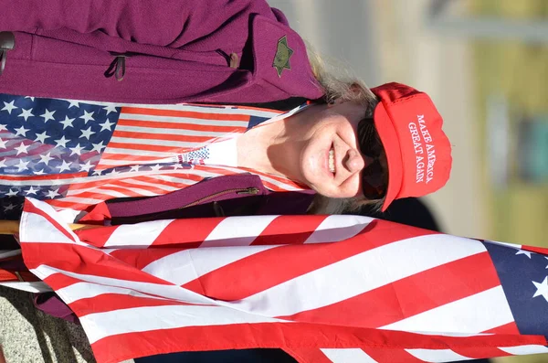 Rally Denver Colorado Voor President Trump Februari 2017 — Stockfoto