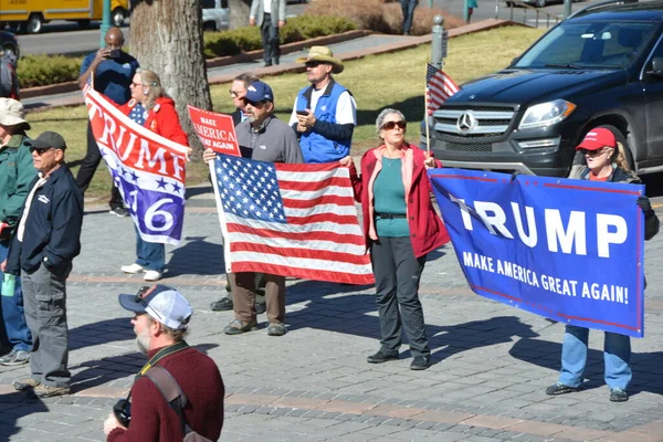 Rally President Trump Denver Feb 2017 — Stock Photo, Image