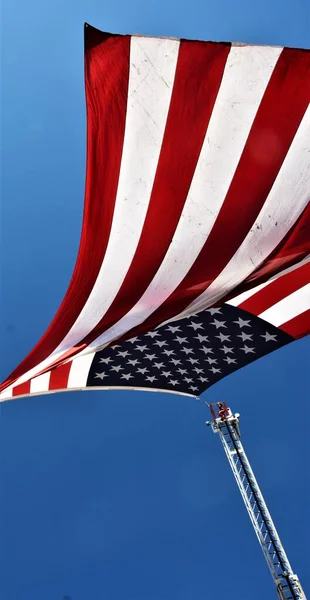 Vlag Van Verenigde Staten Van Amerika Nationale Vlag Van Verenigde — Stockfoto