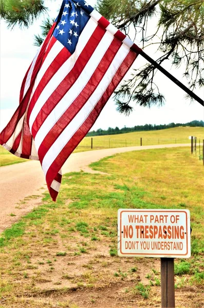 Vlag Van Verenigde Staten Van Amerika Nationale Vlag Van Verenigde — Stockfoto