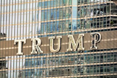Chicago 'daki Trump Uluslararası Otel ve Kulesi. 