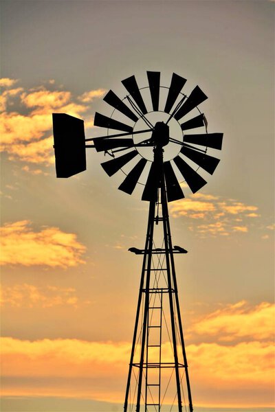 Old Windmill on a Colorado Ranch