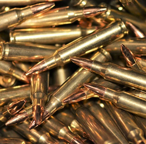Kogels Voor Geweren Pistolen — Stockfoto